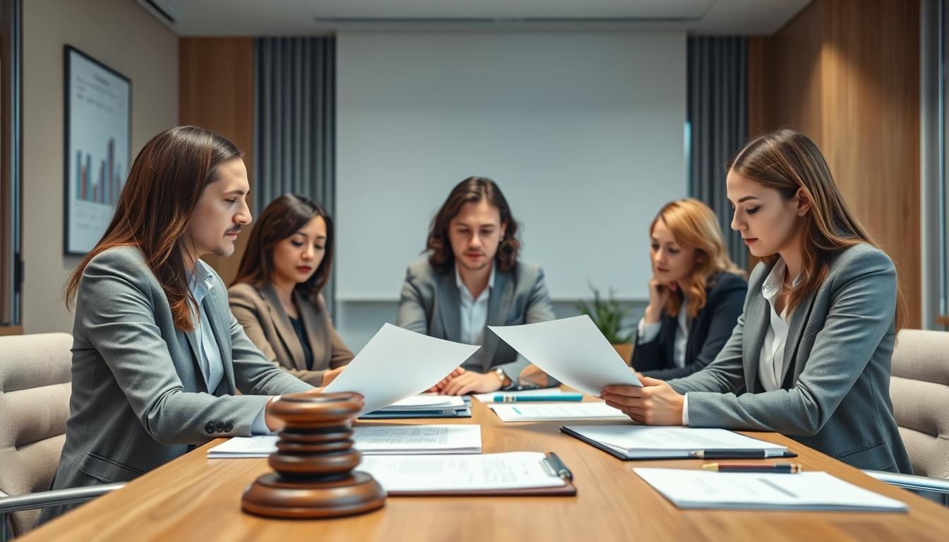 Senior legal support team